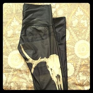 Deer Medicine Charcoal Teeki Hot Pants